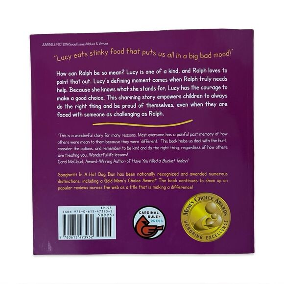 Spaghetti in a Hot Dog Bun Children’s Book - Picture 3 of 4